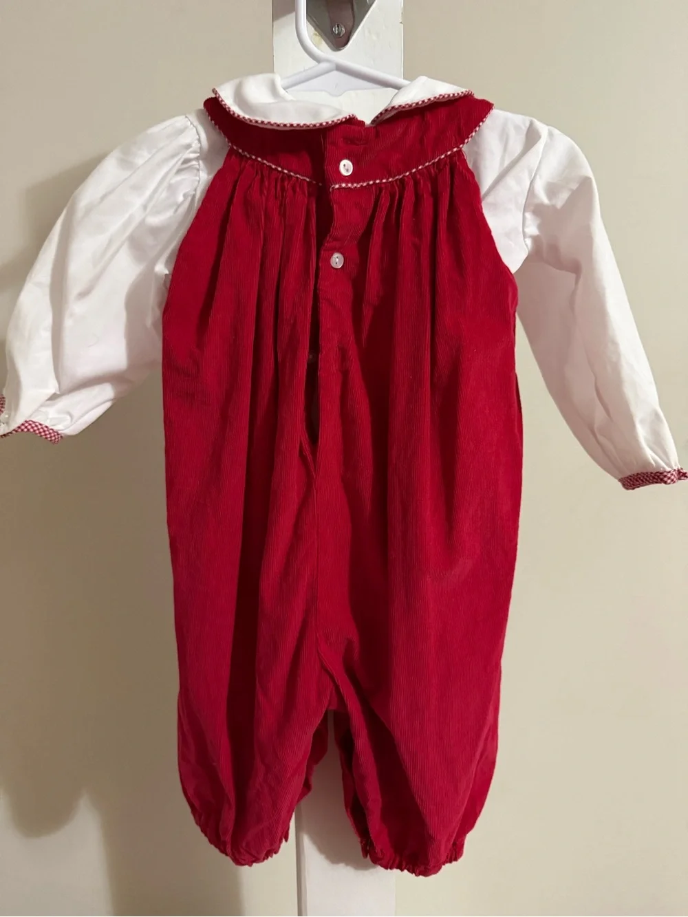 Petit Ami Smocked Bubble Romper